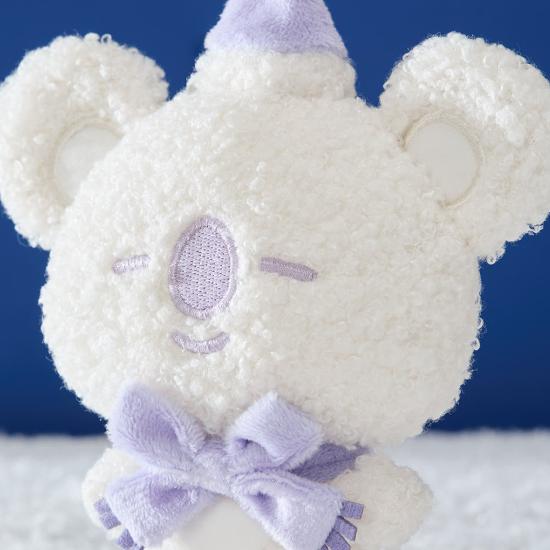 BT21 Klíčenka s panáčkem sněhuláka