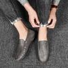 Summer Lightweight Loafers Shoes For Men Male Boat Shoes 2025 Leather Man Moccasins Mens Driving Shoes Casual Shoe Slip On Flats