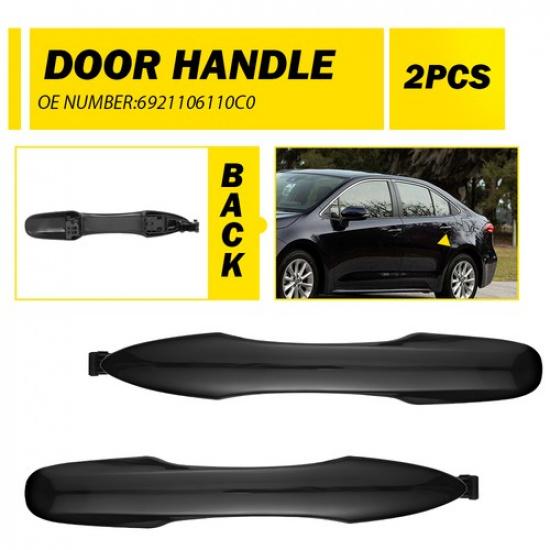 For 18-23 Toyota Camry Avalon Passenger Rear Driver Side Exterior Door Handle