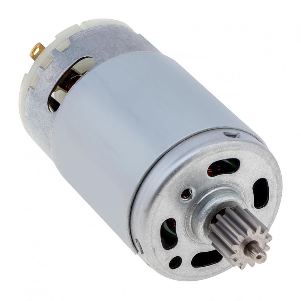 390 DC Motor 12 Teeth 3.7V 3500RPM High Speed Large Torque Mini Motors for Electric Brush / Small Home Appliances