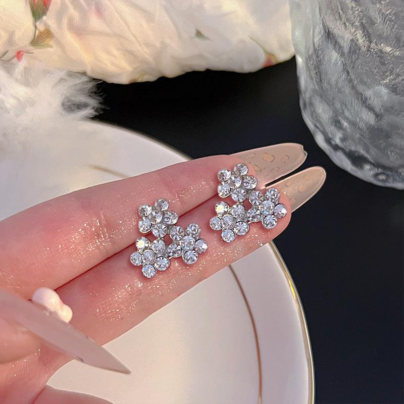 Cercei Ciucuri Floare Golă Acul de Argint Modă Personalitate Vânt Rece Cercei Lungi Temperament Cercei Avansați