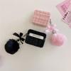 Lace Cloth Pattern for AirPods 1 Protective Case Pro1 Apple Bluetooth 1/1/1 Generation Earphone Case Plush Pendant