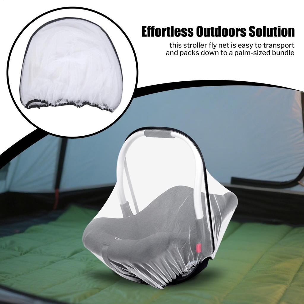 Baby Kinderwagen Buggy Moskitonetz Atmungsaktives Netz für Kinderwagen Babyschale Autositz Neugeborenen Trage Wiegen Abdeckung