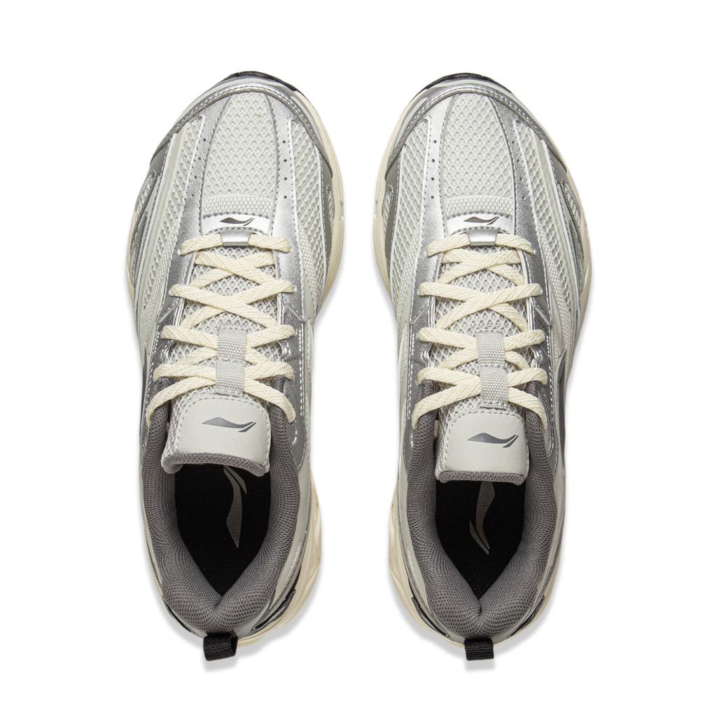 Li Ning Puyue 2.0 V2 Fabric Cushioning Slip Resistant Abrasion Resistant Rebound Low top Casual Running Shoes Women's ARXV002-2