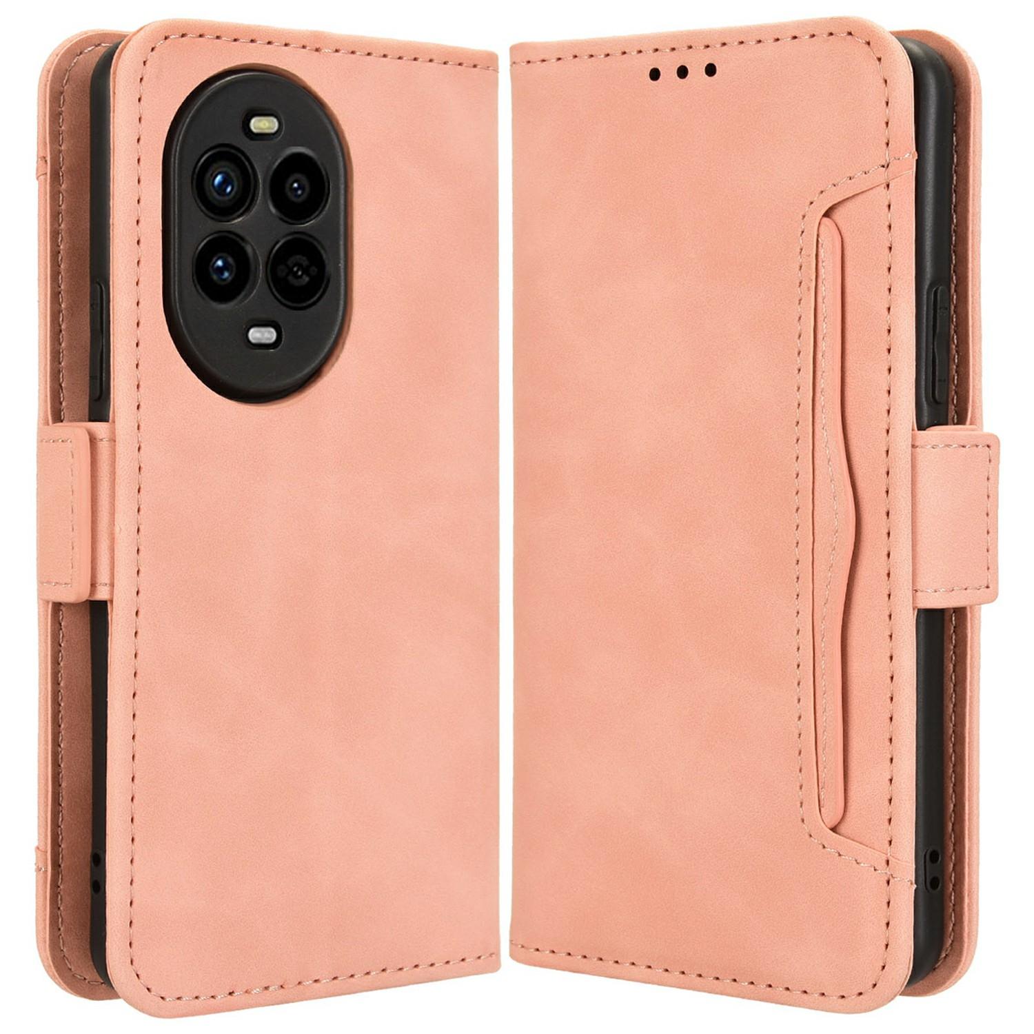 

For Huawei nova 13 Pro 5G Leather Case Phone Wallet Cover with Multiple Card Slots D