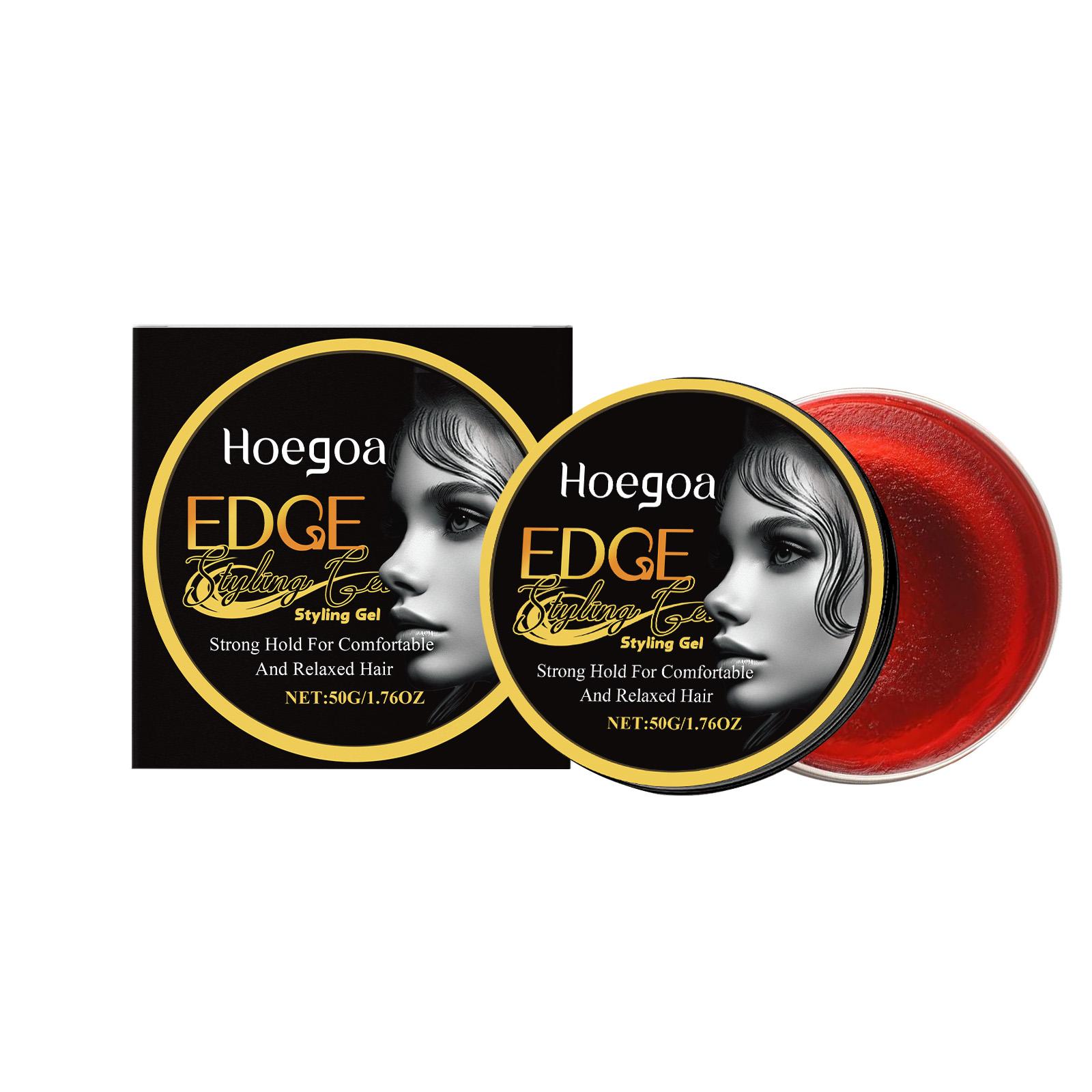 

Long Lasting Hair Styling Wax No Greasy Feeling Quickly Fix Broken Hair Hold Pomade Control Frizz Flyaway Hair Styling Gel 50g