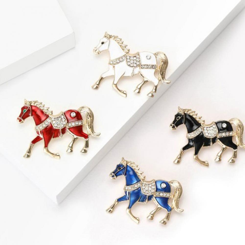 Horse Christmas Ornament Christmas Tree Horse Decoration Elegant Rhinestone Horse Ornament with for Christmas for Lovers