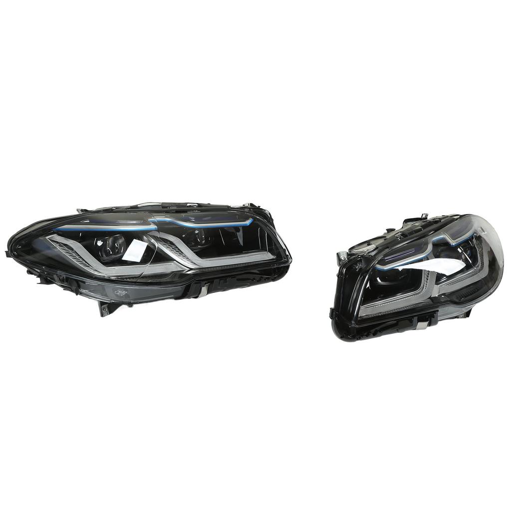 Upgrades Laserlight Style LED Headlight Headlamp Left Right Side for 5 Series F10 F18 F11 Pre‑LCI LHD Xenon 2010‑2013