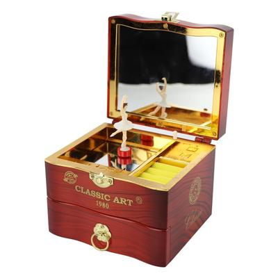 Spieluhr Melodiöse Musik Schöne Spieluhr für Schmuck Gefragte Schmuckschatulle für Ballerina Elegante Dekoration Drehen
