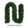 Ghirlandă de Crăciun 2,7m 200 Ramuri Decorativă Moale Durabilă Artificială Ghirlandă de Pin pentru Casă