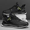 Herren Laufschuhe Atmungsaktive Strick Sport Sneakers Kissen Leichte Casual Gym Athletic Trainer Jogging Tennisschuhe