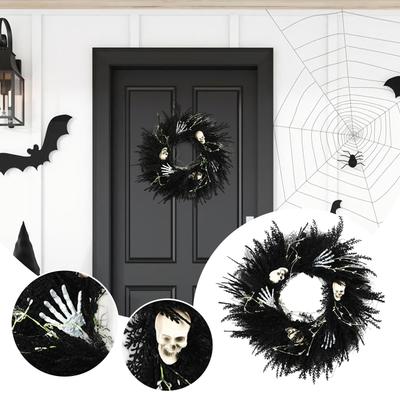 Party Decoration Hand Door Hanging Venue Layout Halloween Wreath