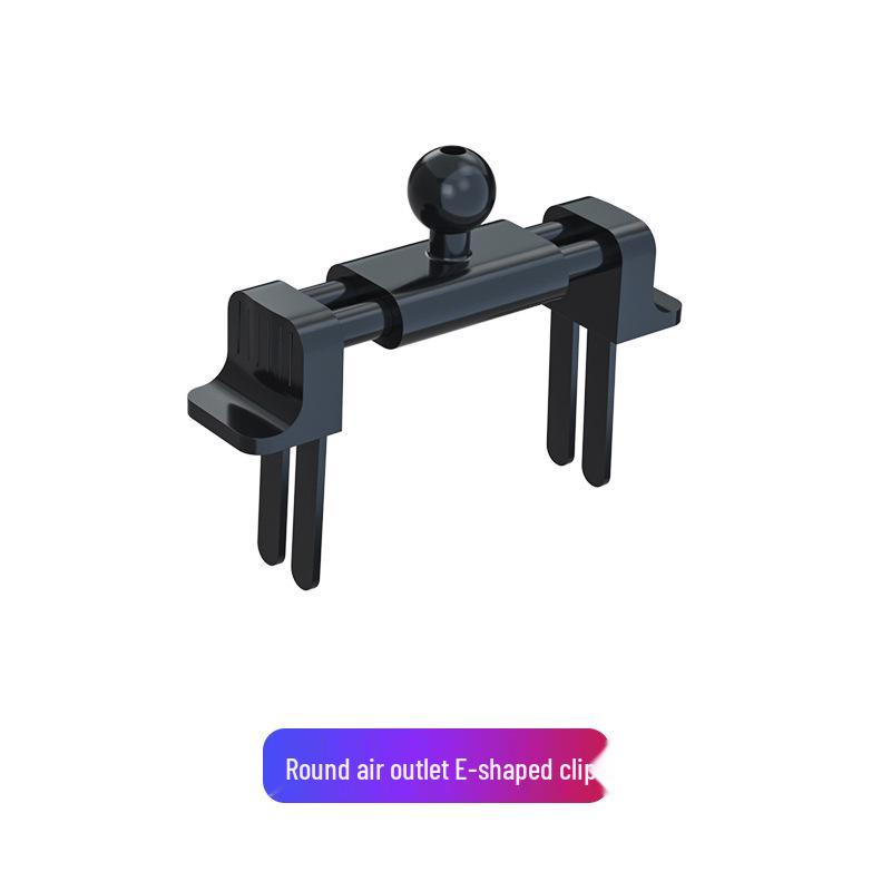 Universal Car Phone Holder: Suction Cup, Vent Clip, Adhesive Tripod for Flat Surfaces