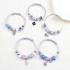 Beaded Bracelet Bangle Multi Element Stainless Steel Copper Alloy Open Spring Snake Bone Chain
