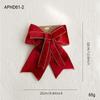 Velvet Red Bow Ornaments for Christmas, Weddings, Chinese New Year, and Grand Openings.