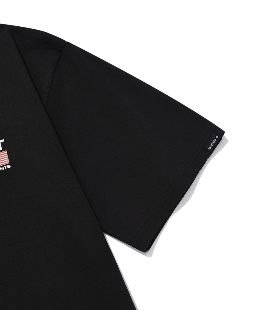 SAINTPAIN Sp Peace Logo T-Shirt - Black