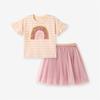 Summer Cute Girls Dress Set - Casual Kids Outfit