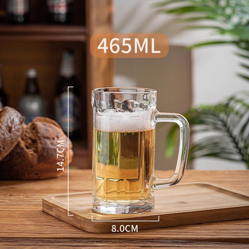 

SW Large Capacity Handled Glass Mug