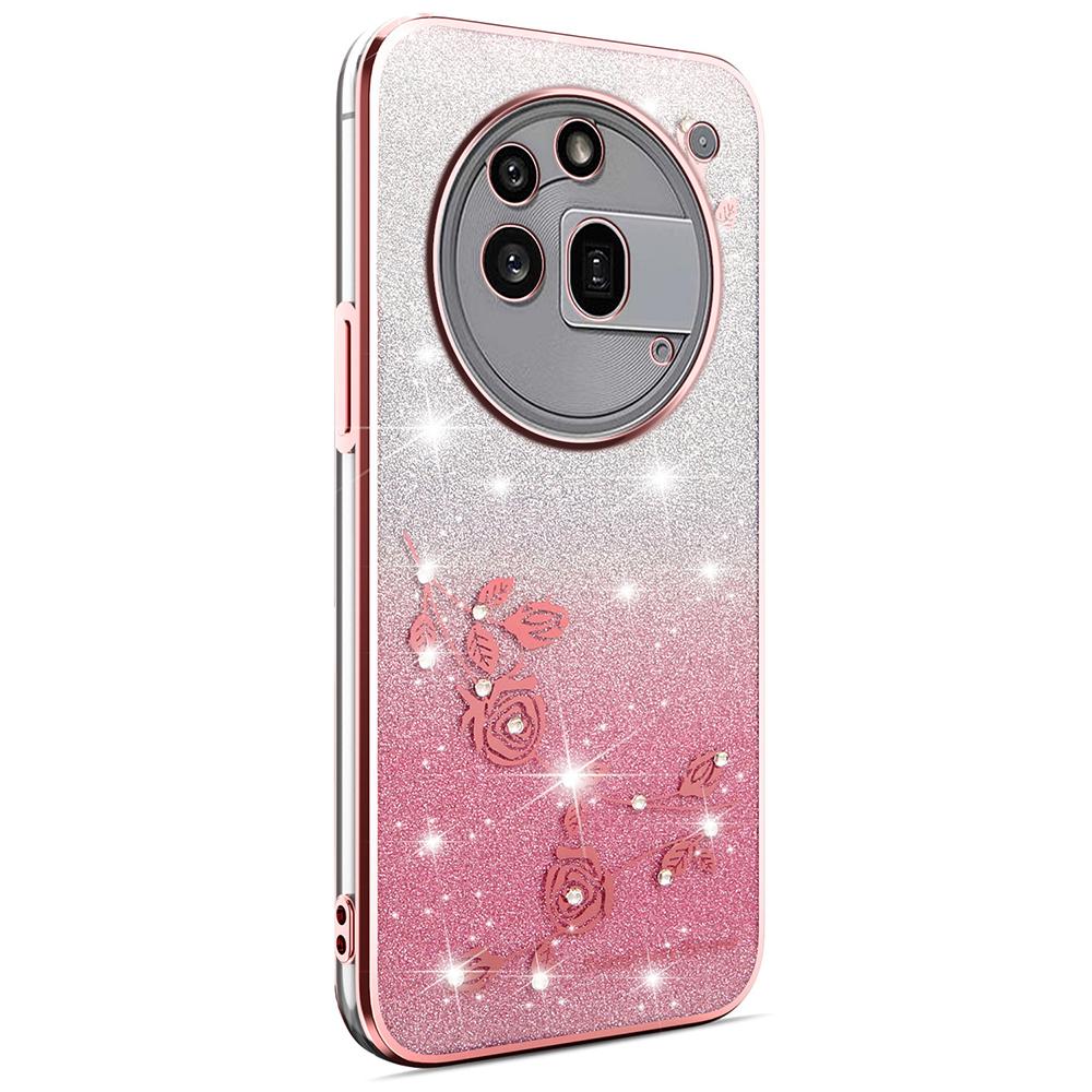 

Ні за що Телефон (3а) Прозорий чохол Квітка TPU Гнучкий Градієнтний Чохол для Телефону Rose Gold