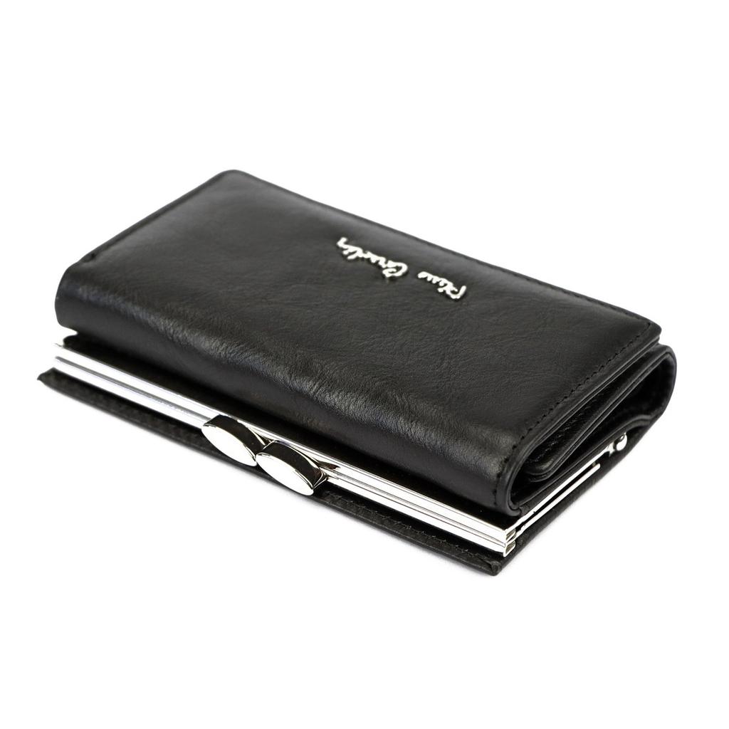 Zgrabna damska portmonetka skórzana Pierre Cardin