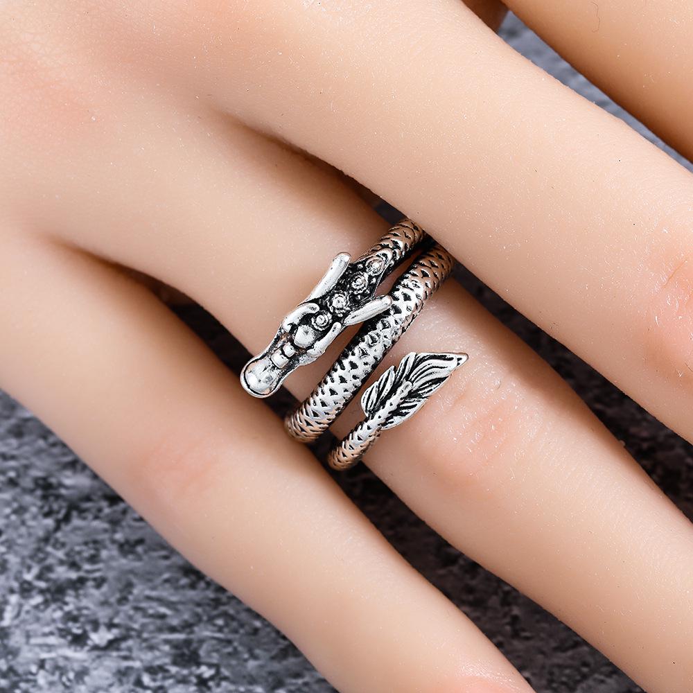 Simple Retro Cobra King Ring - Unisex Fashion Hip Hop Jewelry