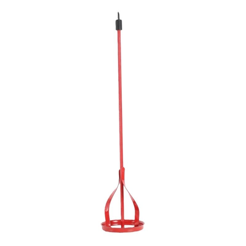 Professional Hexagonal Shaft Mixer Paddles For Power Drills Coated Surfaces For Smooth Stirring In 1-5 Gallon Bucket