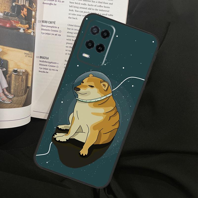 Funny Cheems Doge For Oppo A38 A18 A58 A78 A98 A79 A40 A60 A80 A16 A76 A96 A15 A74 A94 A54 A77 A17 Phone Case