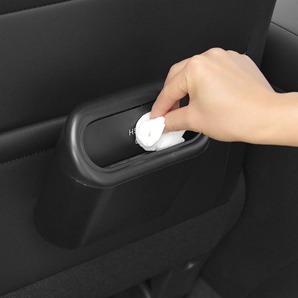 1Pcs Car Trash Can With Lid Small Car Trash Can Leak-Proof mini Cars Accessories Car Organizers and Storage for Auto Office Home