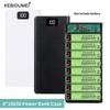 DIY 8*18650 Battery Power Bank Case Charge Storage Box 5V Dual USB Type C Battery Holder Box PD QC3.0 Fast Charge For SmartPhone