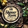 Waterproof Aluminum Shower Sign Circular Wall Art Home Decor Gift