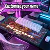 Benutzerdefinierter Name Personalisierte Five Nights at Freddy's Muster Mauspads, Laptop PC Schreibtischmatte, Dekorative Schreibtischmatte für Zuhause Tastaturpad Geschenk