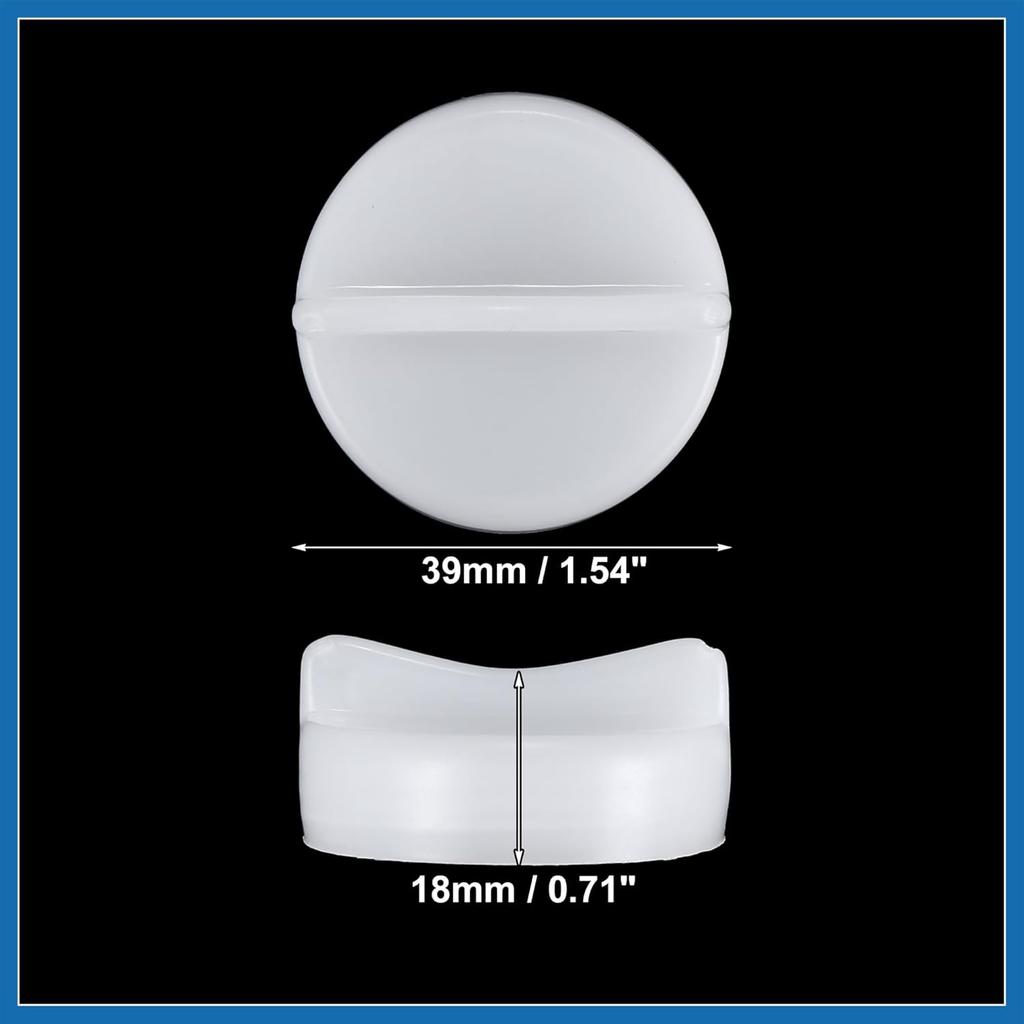Radiator Coolant Reservoir Overflow Tank Cap for Honda CRV CR-V- Pack of 1 White Item Replacement
