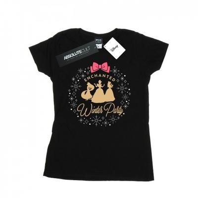 Womens/Ladies Princess Enchanted Winter Party Cotton T-Shirt