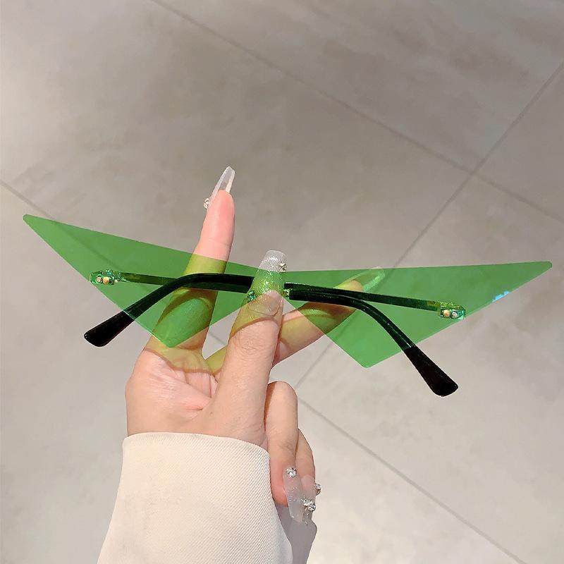

JYL TS Sunglasses UV Protection Triangle Hip-hop Fashion Show/2438 B-2756 седло коричневый
