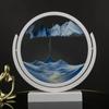 Creative Hourglass Liquid Quicksand Painting - Ideal Decoration for Office, Living Room, Bedside or as Birthday Gift