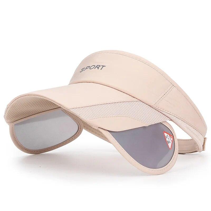 Summer Outdoor Sport Casual Sports Empty Cap Men's Fishing Widened Pull-out Brim Sunshade Sun Protection Hat Women