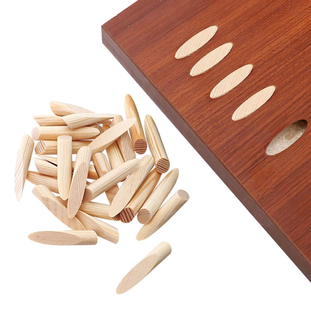 50 Pack Solid Wood Pocket Hole Plugs 9.5mm Woodworking Furniture Jointing Accessories for Pocket Hole Jig Woodworking Tool