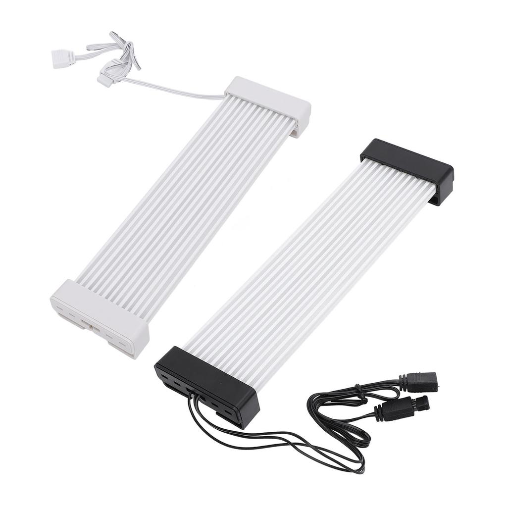 24 Pin To 24 Pin PSU Cable Extension Kit 205mm Silicone 5V ARGB Sync PC Case Decor Motherboard Graph