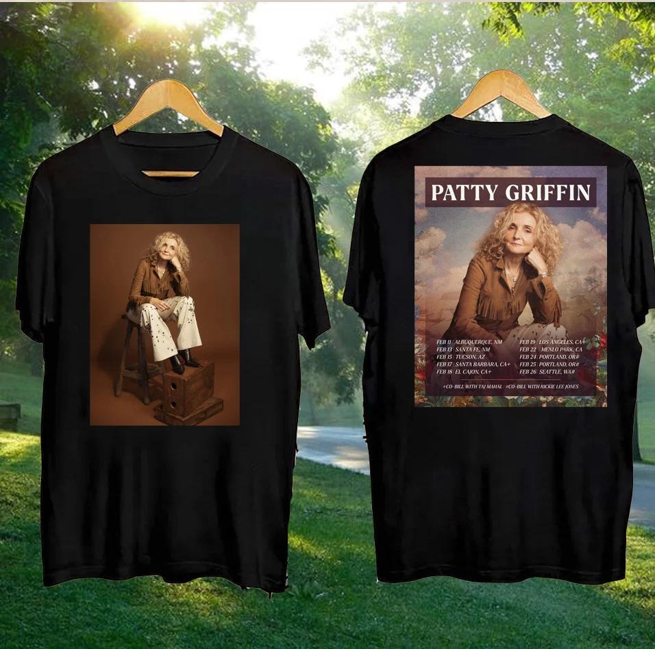 2 Sides Patty Griffin Announces Winter 2026 Us Tour Dates Black Shirt Cl688 S