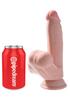 Realistic 3D Cock Swinging Balls Dildo 15 X 4 Cm - King Cock - Realistic Dildos