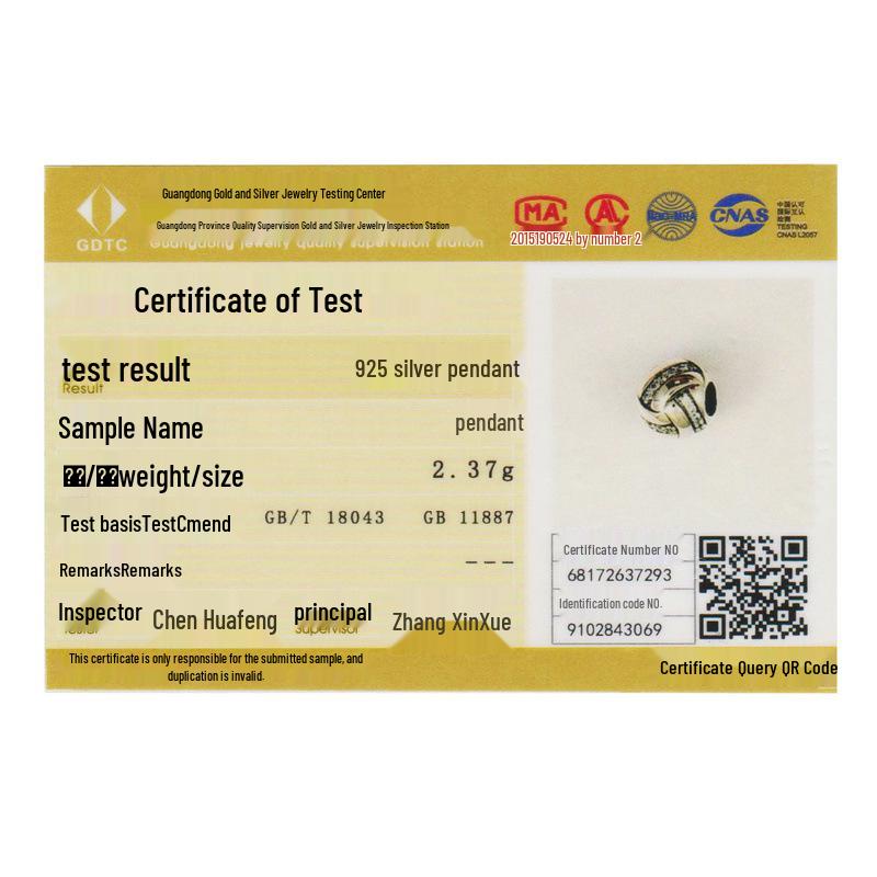 Srebro próby S925 Plecione Koraliki Krzyżykowe z Akcesoriami w Kształcie Kulek z Diamentami SCC302