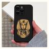 Egypt Pharaoh Mural Phone Case For Apple iPhone 15,14,13,12,11,Pro,X,XS,Max,XR,Plus,Mini Soft Black Cover