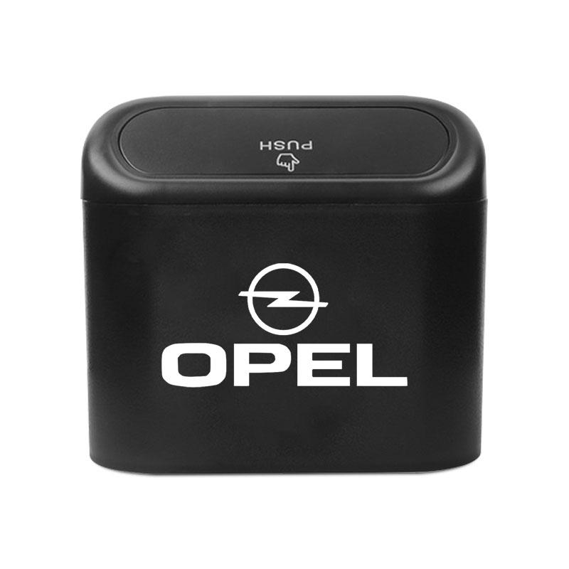 

Автомобильный кейс для хранения Ведро для мусора Черный АБС Пластик Квадратное Нажимное для Opel Astra H G J Insignia Mokka Zafira Corsa Vectra C D Antara