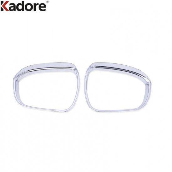 Rearview Mirror Eyebrow Cover Trim For Mitsubishi Outlander   2024 2025 Car Side Mirror Sun Rain Visor Frame Accessories