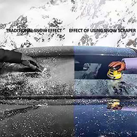 Electric Handheld Ice Scraper & Windshield Defroster with USB Charging