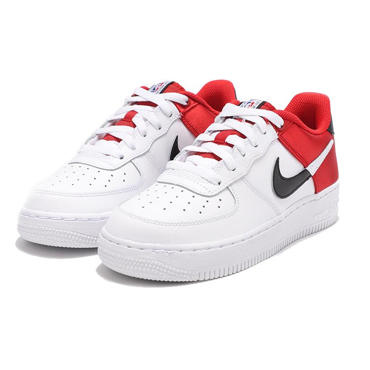 New Nike Air Force 1 Low LV8 Red Satin GS CK0502-600