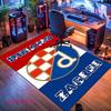 GNK Dinamo Zagreb Carpet Rug for Living Room Bedroom Home Sofa Decoration,Kids play Nonslip Floor Mat