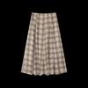 Women's Plaid High-Waist A-Line Skirt