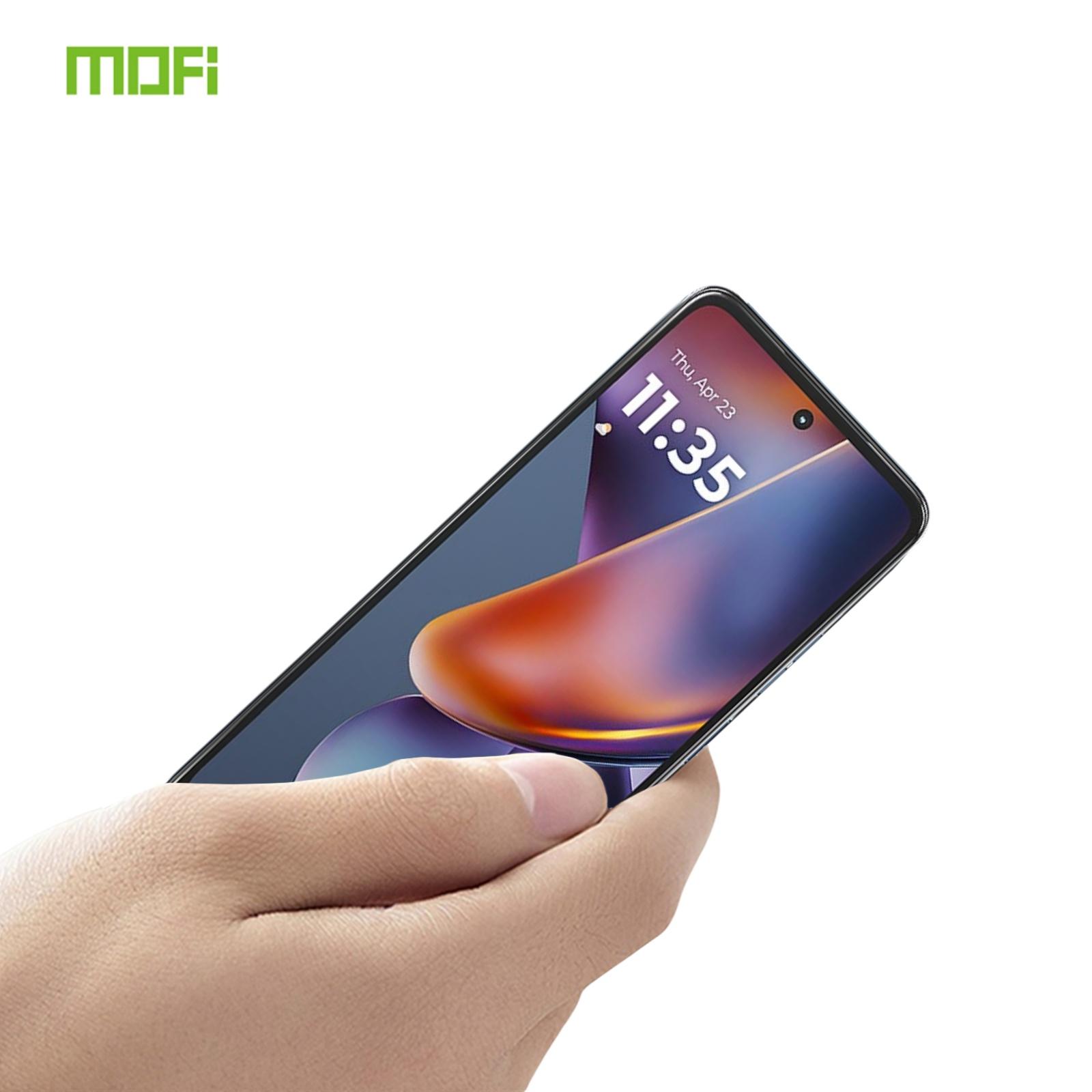 

For Motorola Moto G (2025) 5G Screen Protector MOFI 9H Full Glue Full Coverage High Aluminum-Silicon Glass Film Black