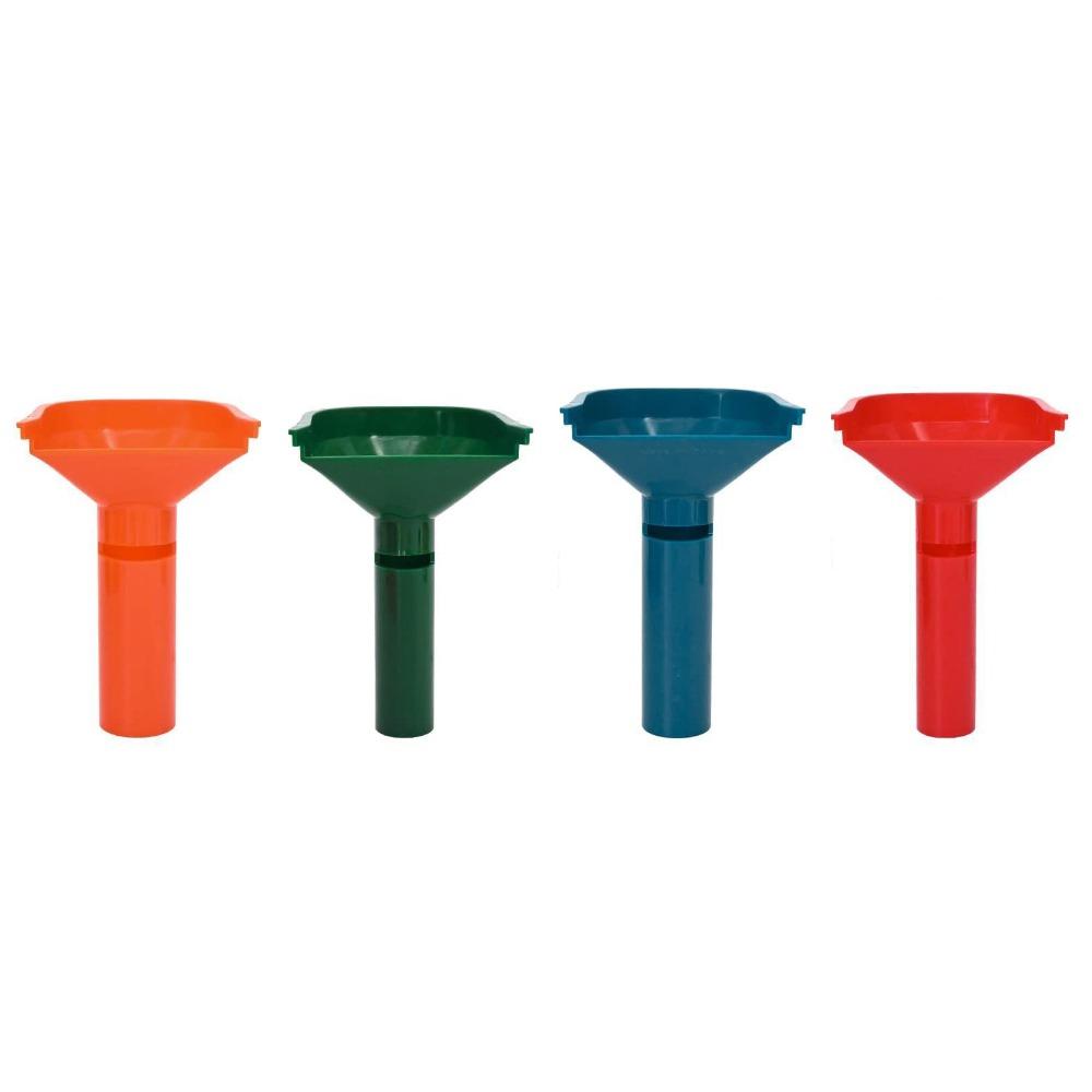 

4 шт./компл. Модный счетчик монет Универсальные кодированные тубы для монет Простые сортировщики монет Домашняя эстетика 4PCS/SET